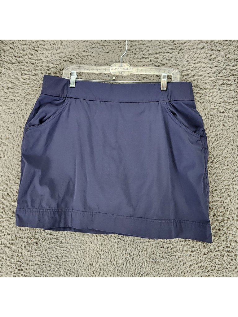 Columbia Skort Womens Xl Blue Athletic Skirt Shorts Gorpcore